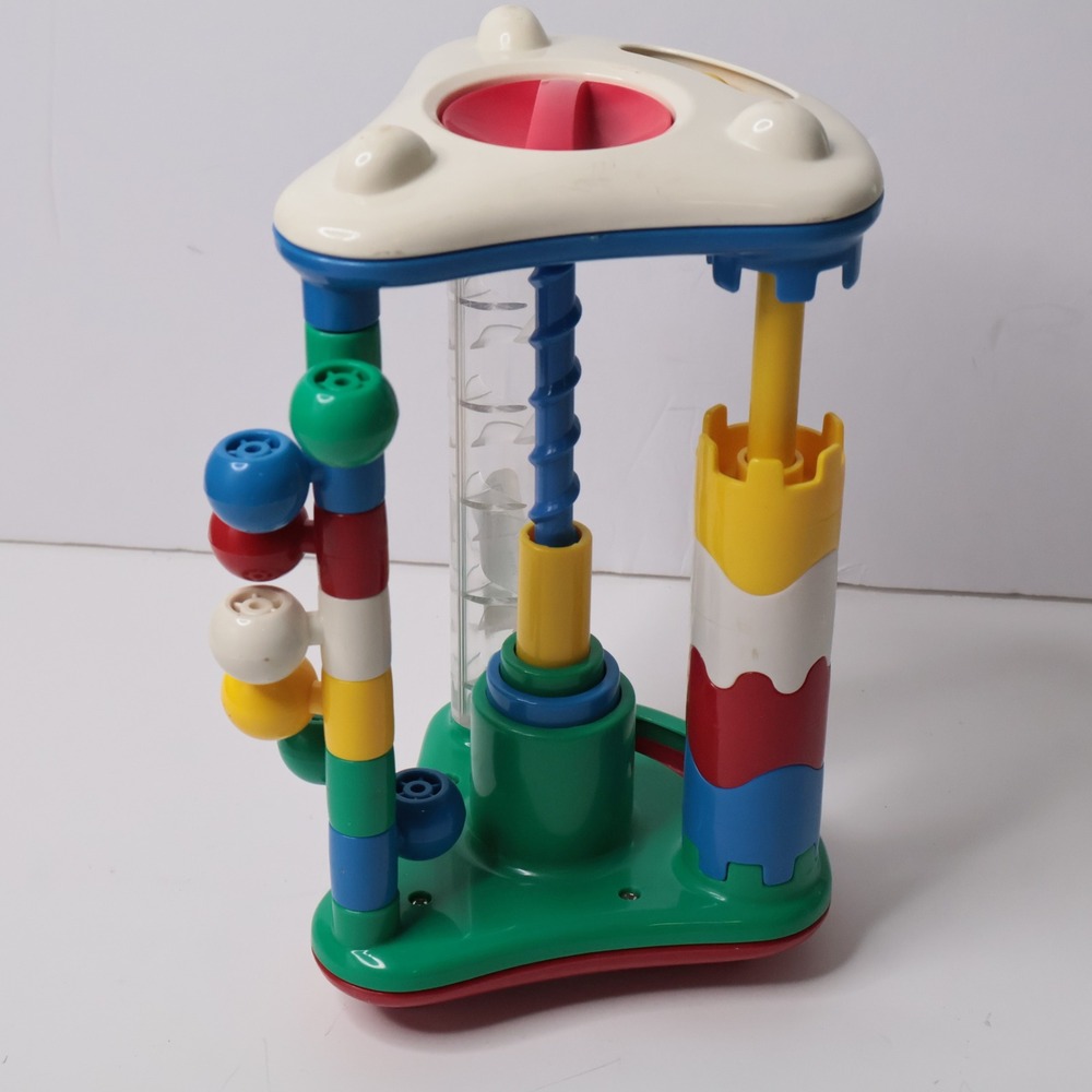 VTG Prime Time Playthings Activity Center Sensory Toy Primary Colors 90s TOMY